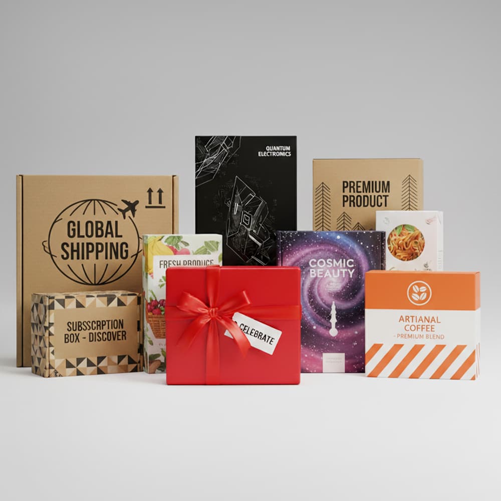 Custom packaging production