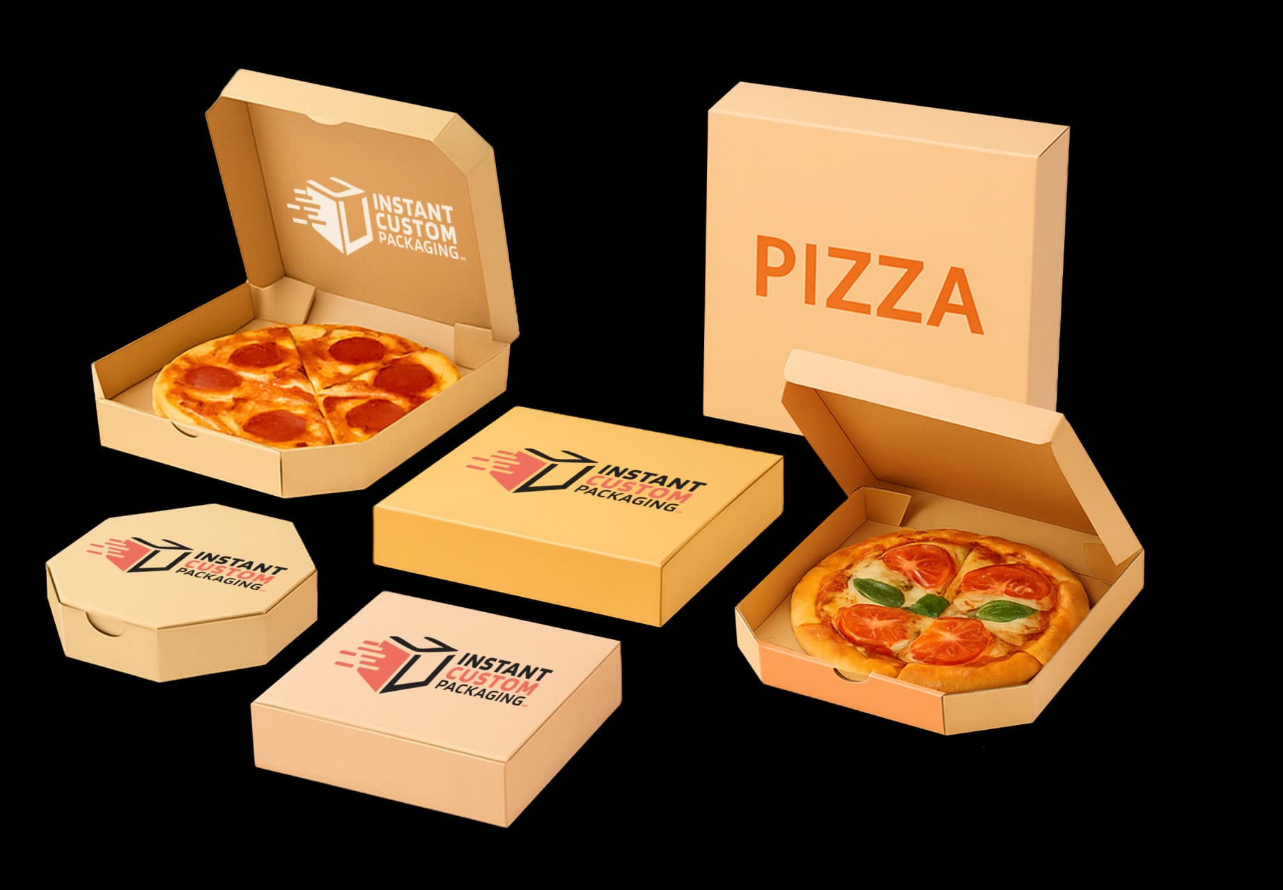 Custom Printed Pizza Boxes Custom Printed Pizza Boxes Banner