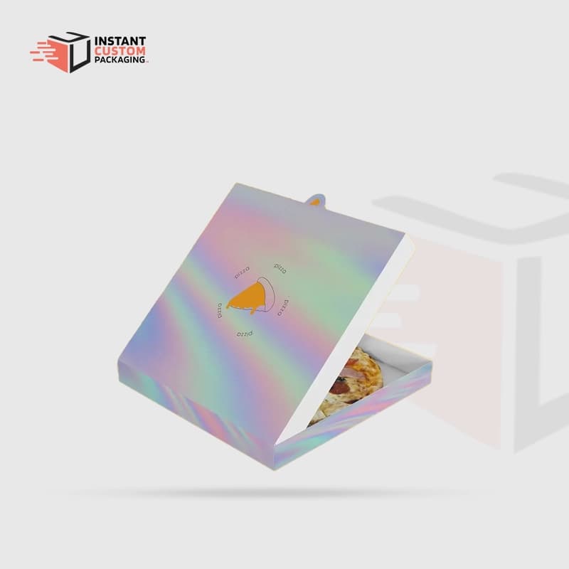 Custom Holographic Pizza Boxes