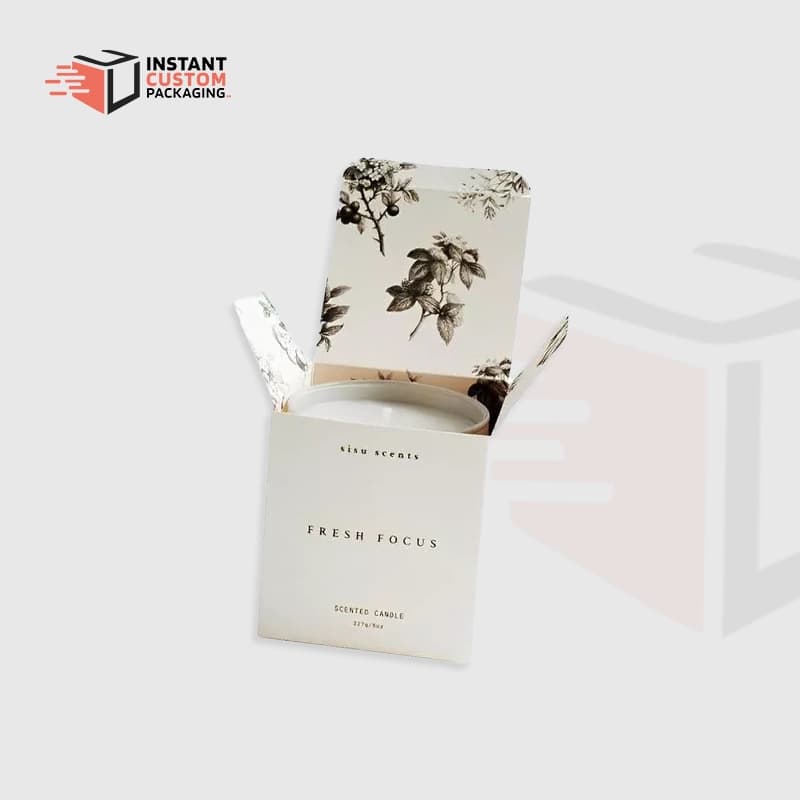 Custom Card Stock Candle Boxes