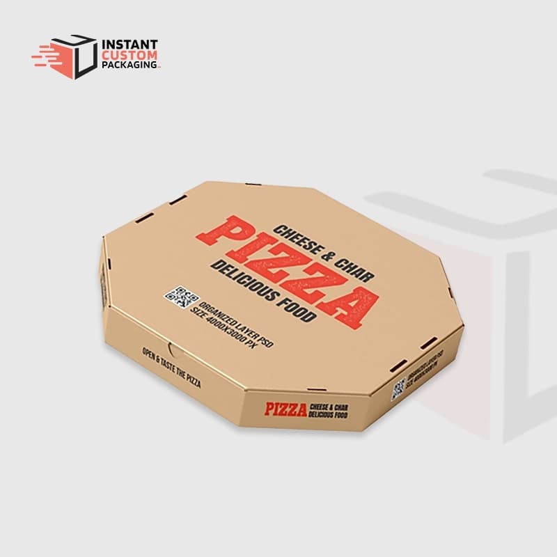 Custom Octagonal Pizza Boxes