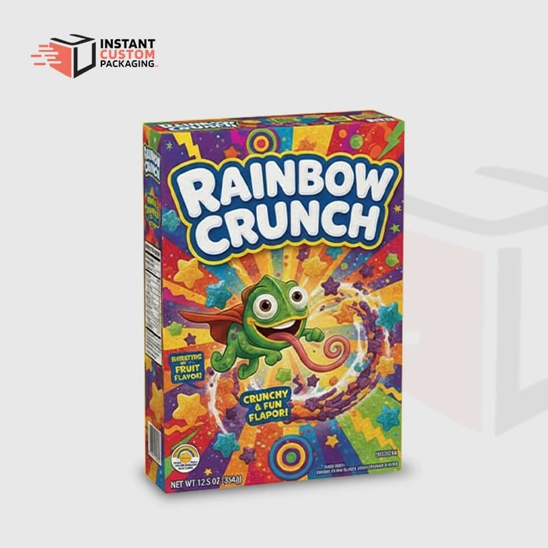 Custom Offset Color Printed Cereal Boxes