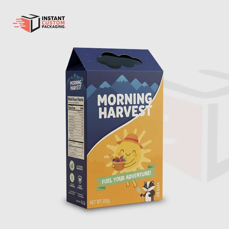 Custom Unique Design Cereal Boxes