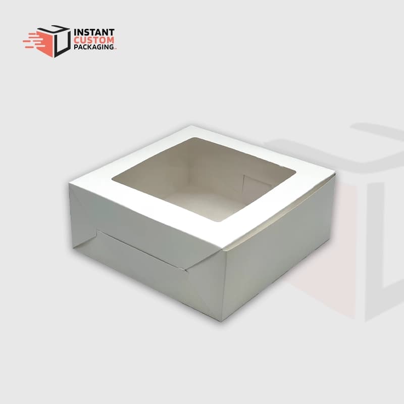 White Bakery Boxes
