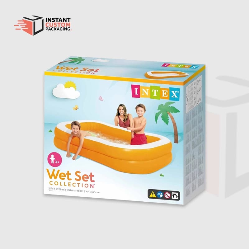 Pool Toys boxes