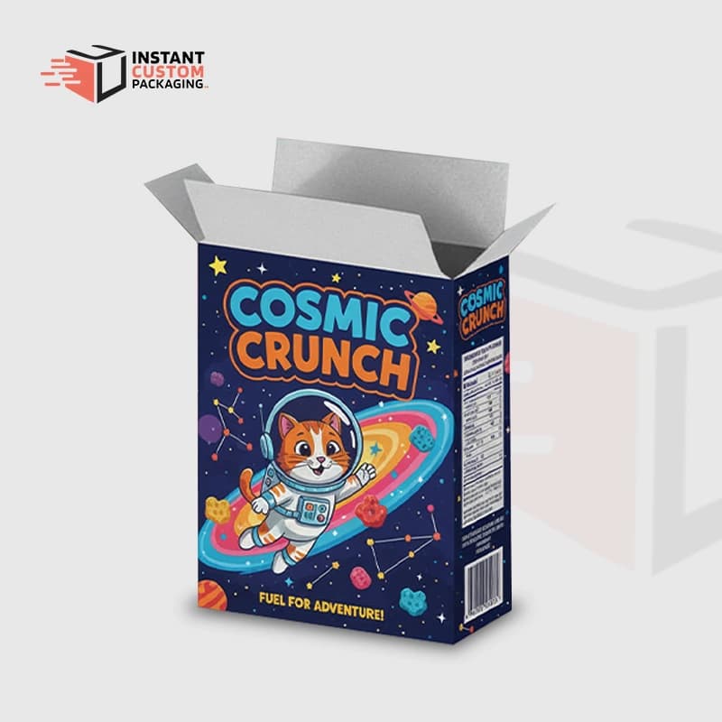 Custom Offset Color Printed Cereal Boxes