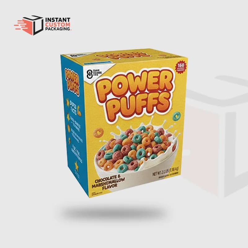 Custom Seal End Cereal Boxes