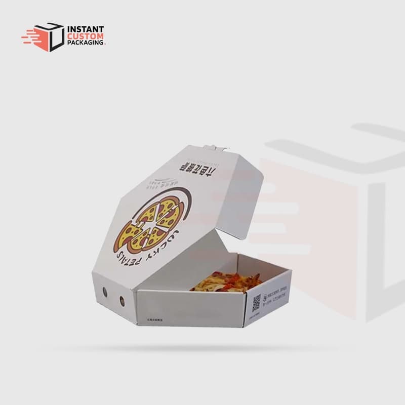 Custom Hexagonal Pizza Boxes