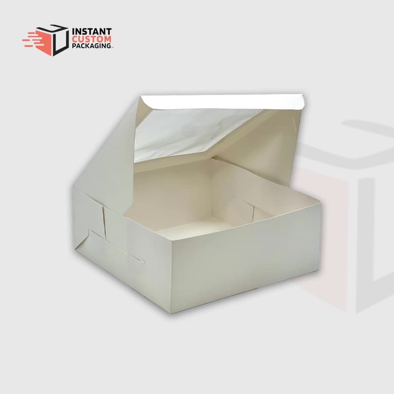 White Bakery Boxes