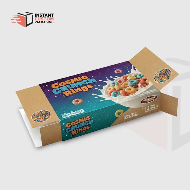 Custom Seal End Cereal Boxes