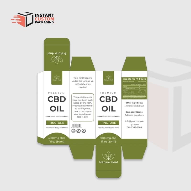 Custom CBD Oil Boxes