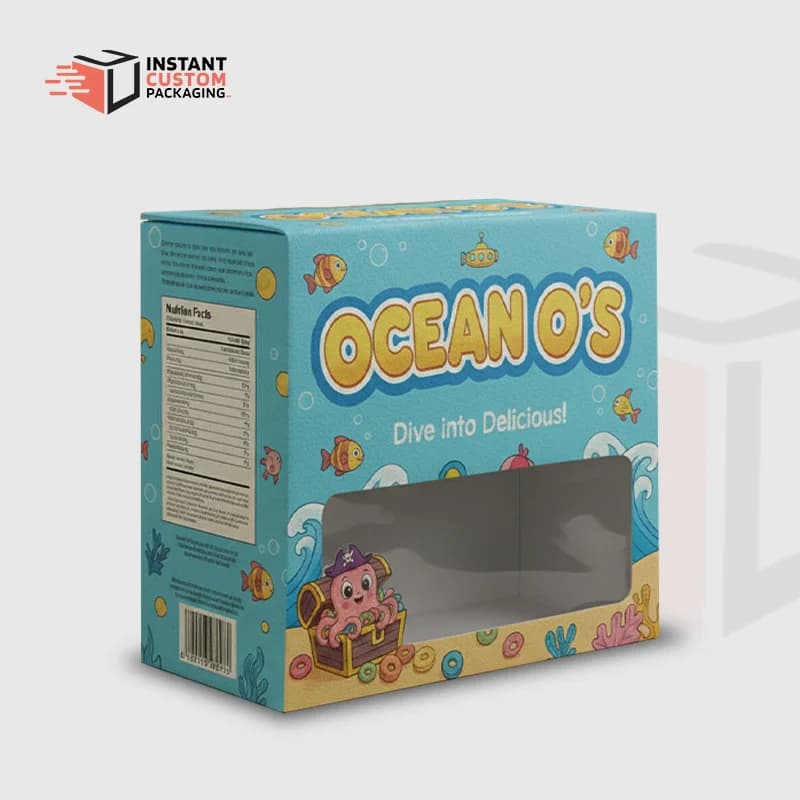 Custom Offset Color Printed Cereal Boxes