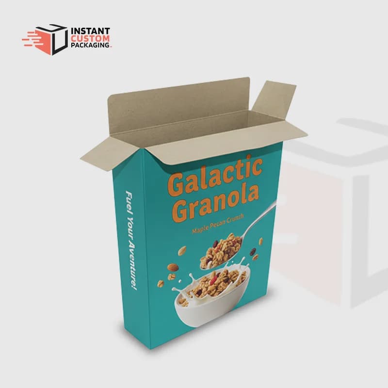 Custom Seal End Cereal Boxes
