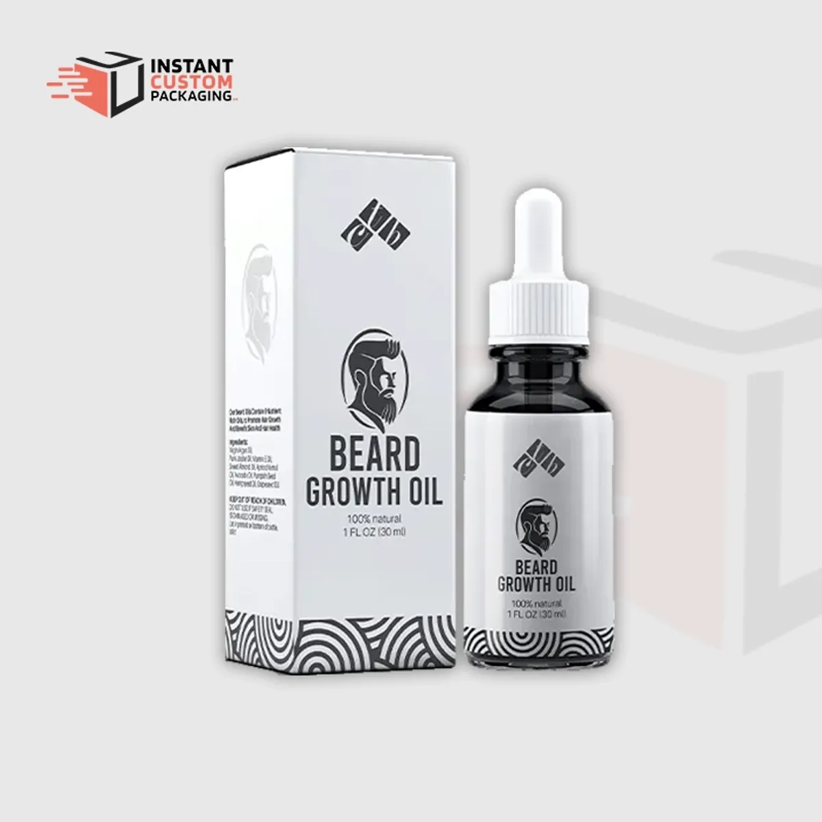 Beard Oil Boxes Custom Packaging With Logo