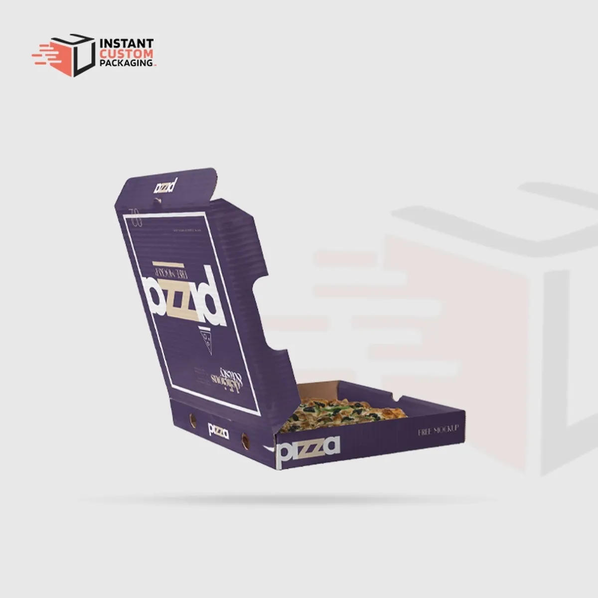 Buy Custom Digital Printed Pizza Boxes Online Uk