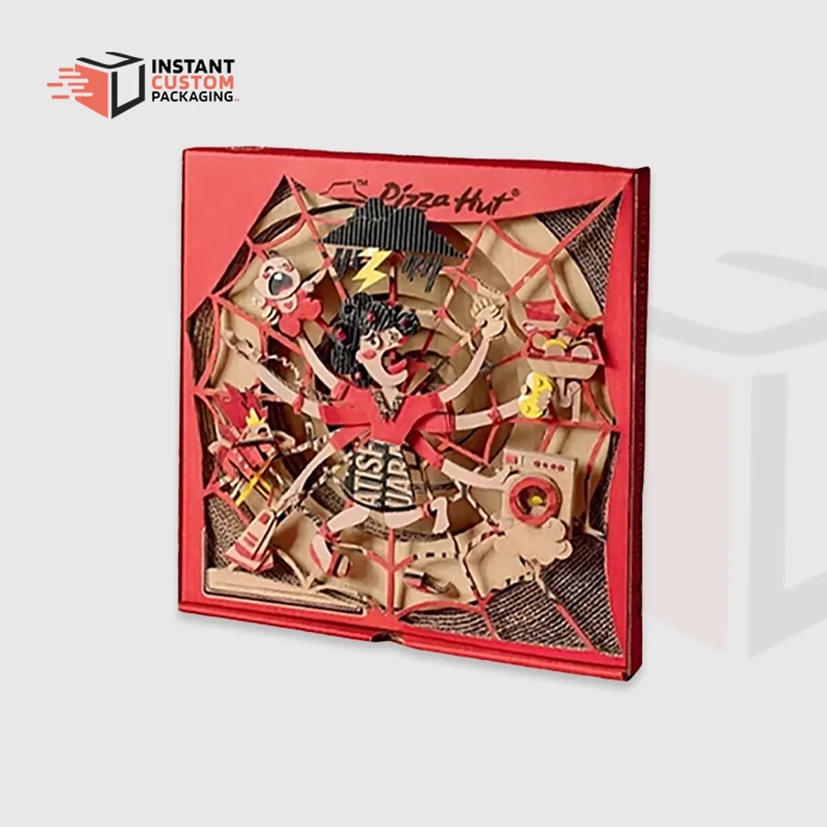 Buy Custom Unique Shaped Pizza Boxes Online Uk