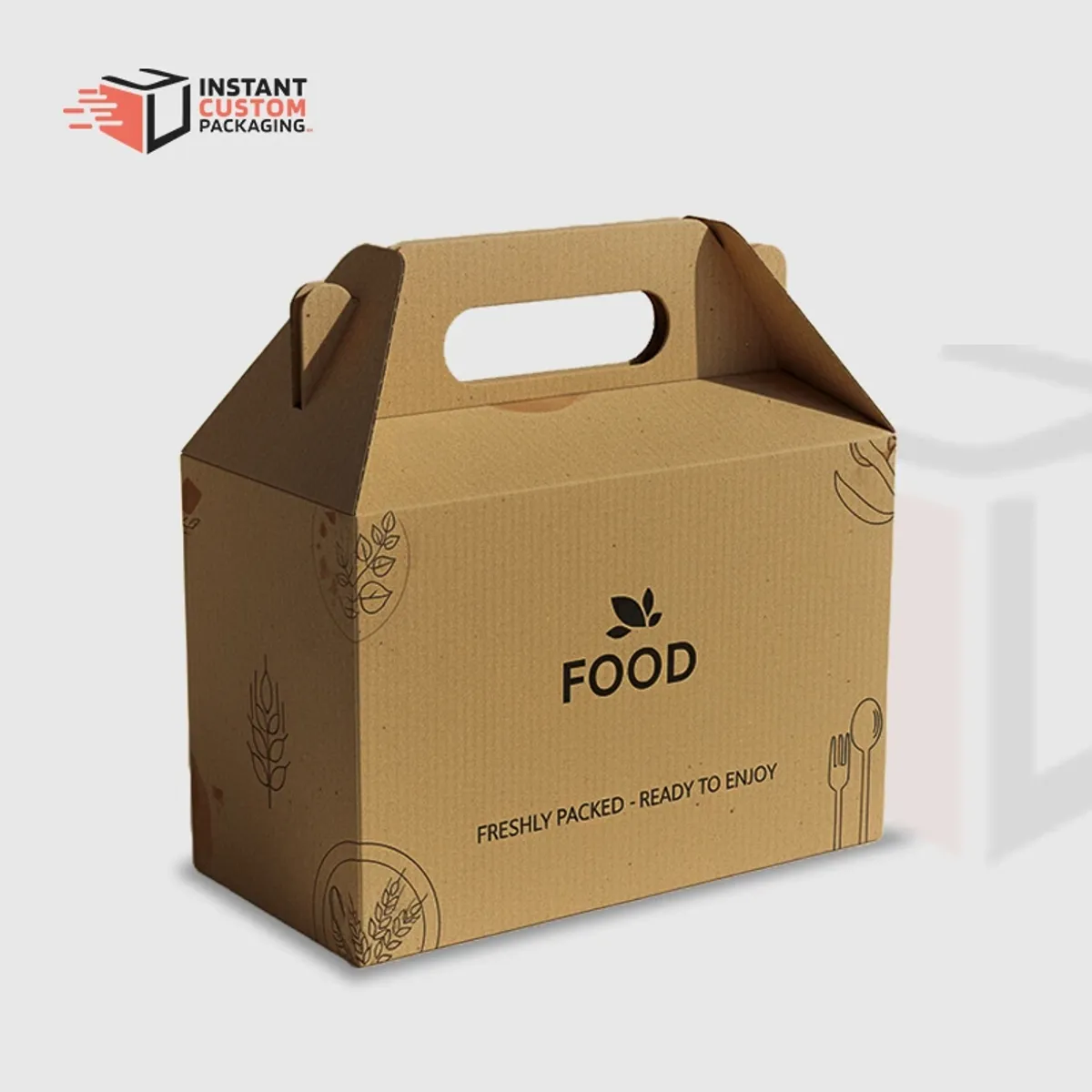 Cardboard Printed Gable Boxes Uk Custom Packaging