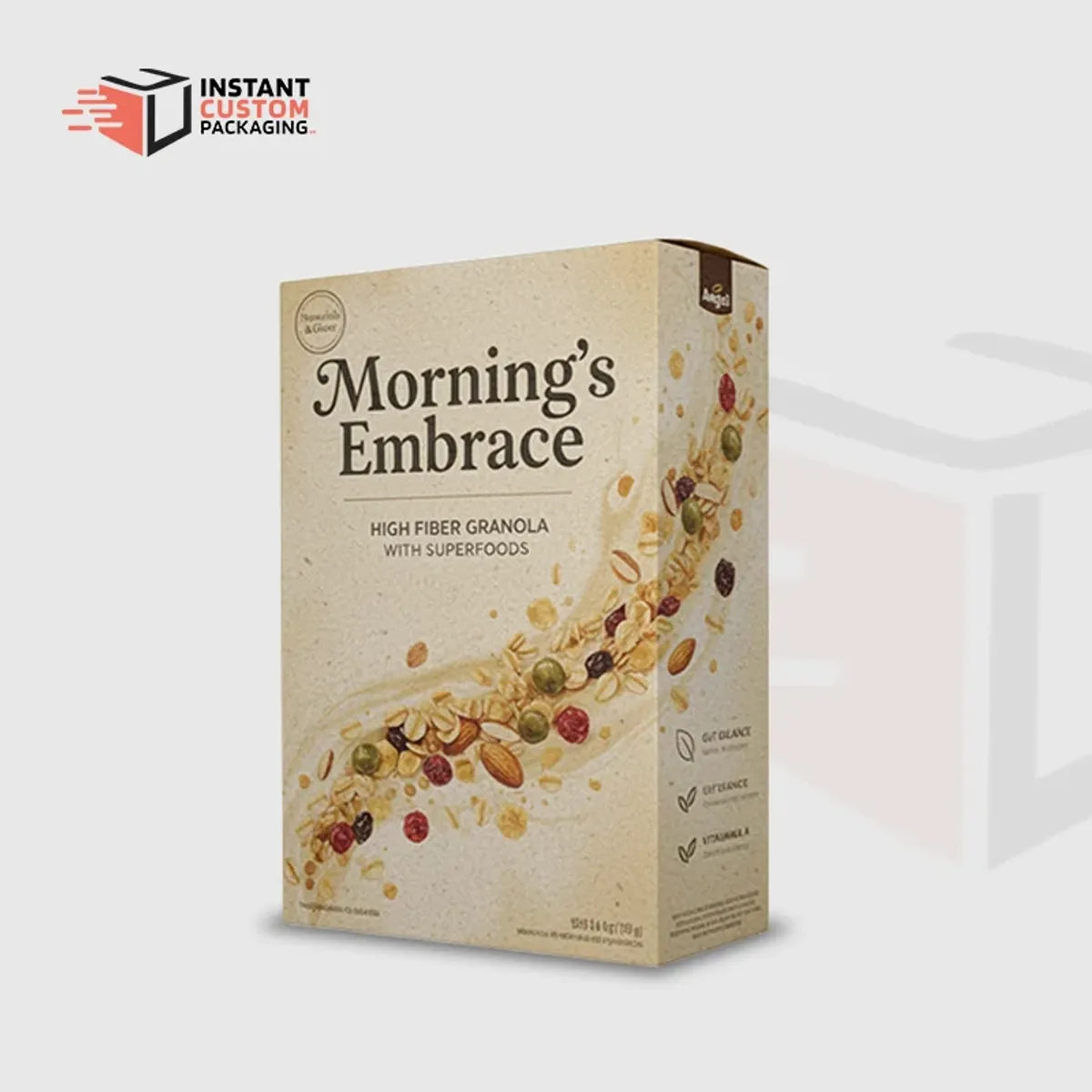 Colourful Custom Boxboard Cereal Boxes Custom Printed Uk