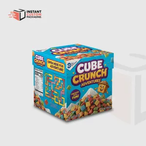Colourful Mini Cereal Boxes Custom Printed Uk