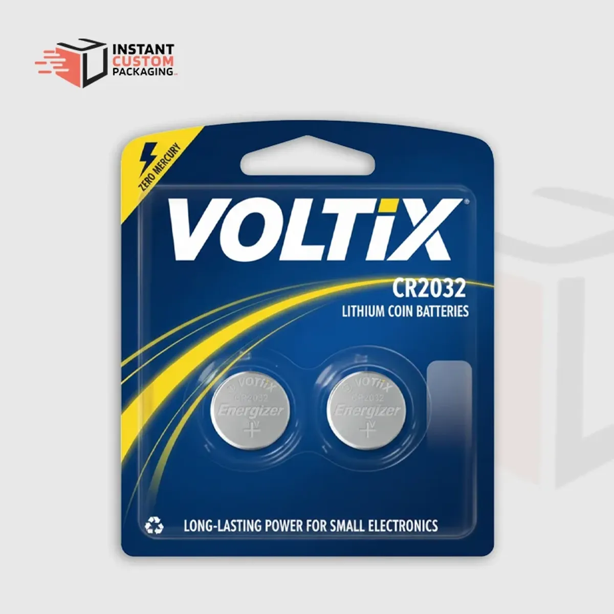 Custom Battery Packaging For Retail