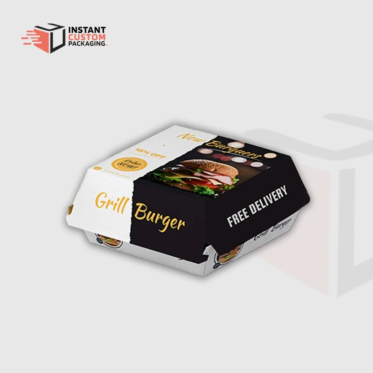 Custom Burger Boxes Uk Fast Food Packaging