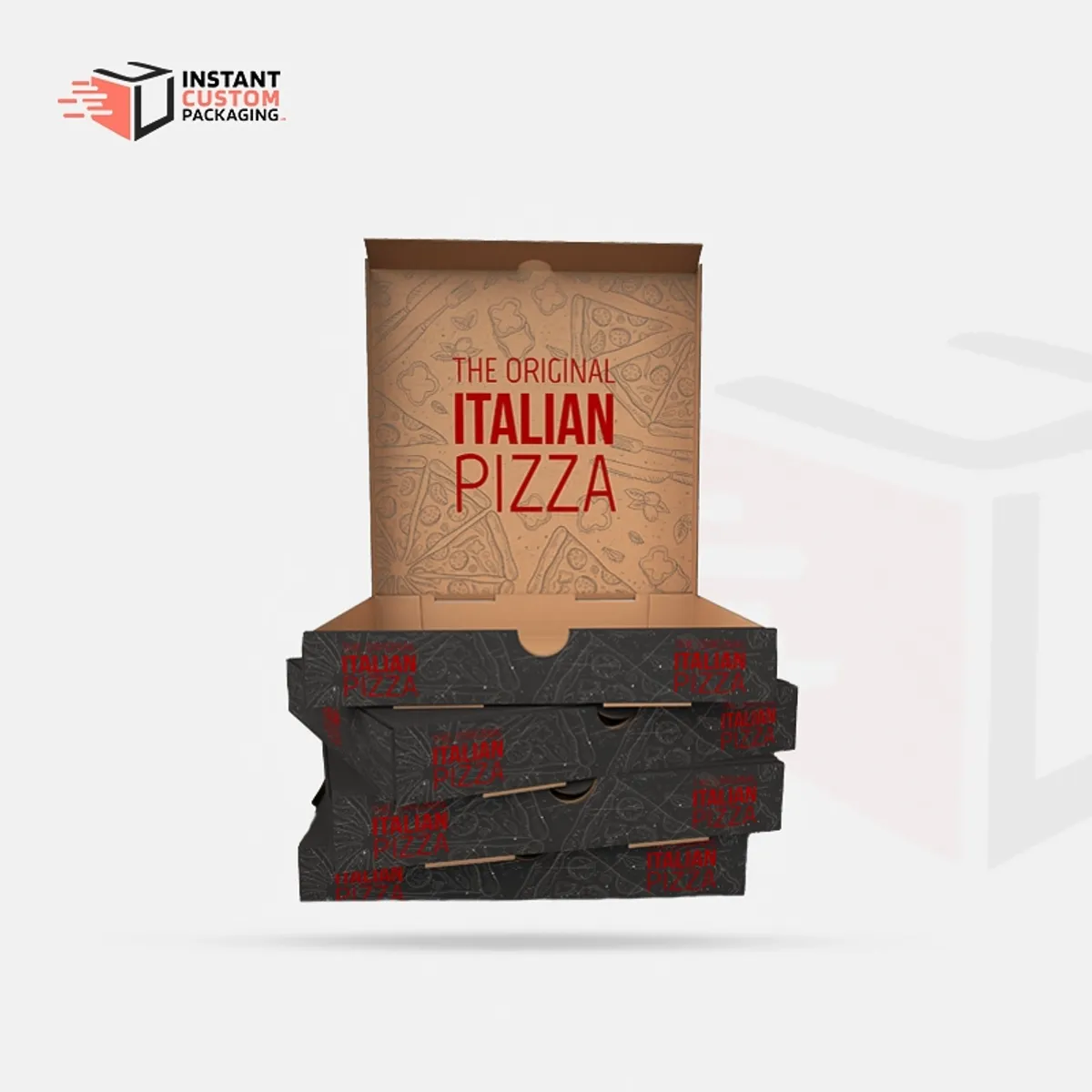 Custom Cardboard Pizza Boxes Uk Food Packaging