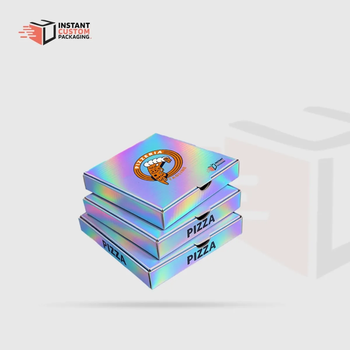 Custom Holographic Pizza Boxes Uk Stylish Packaging