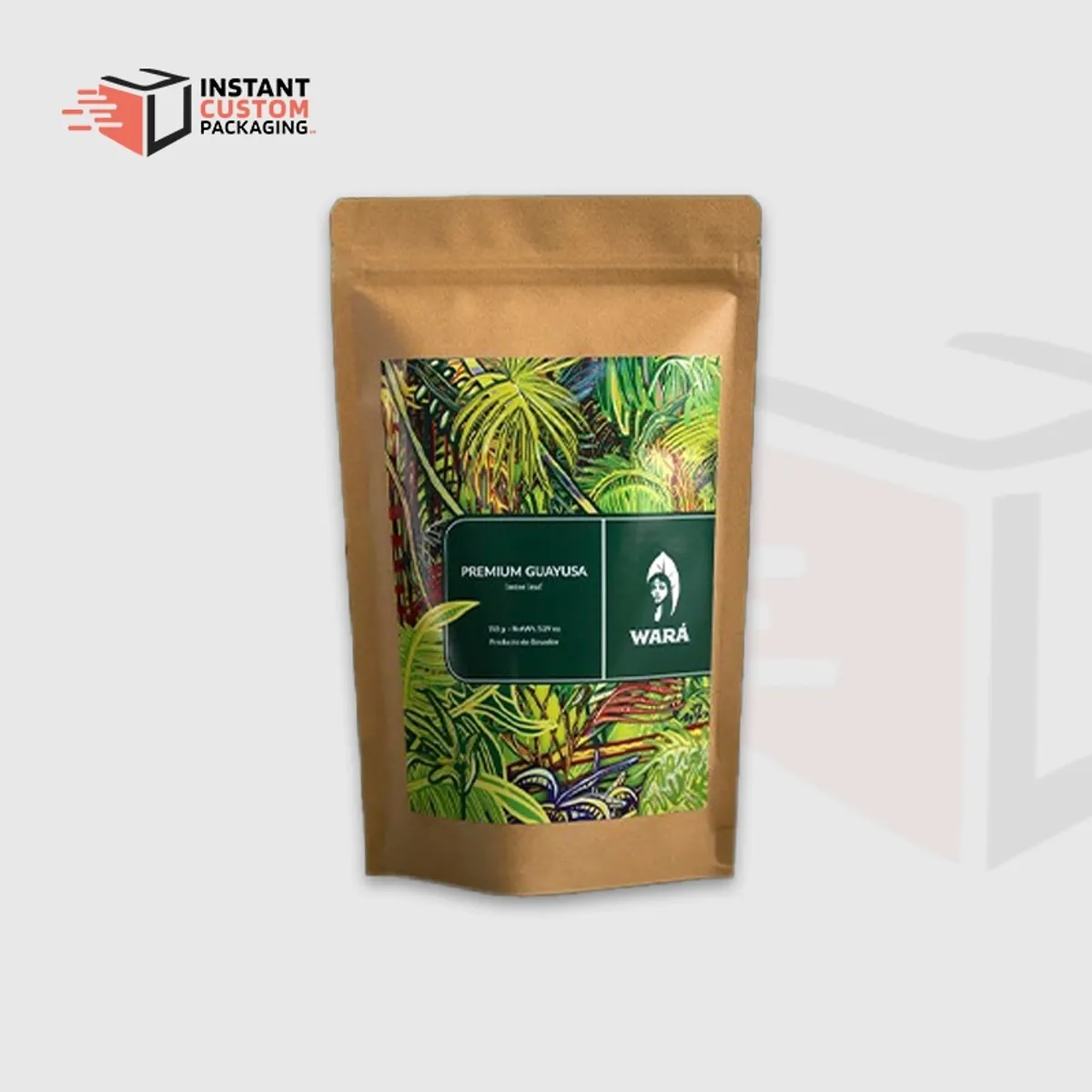 Custom Kraft Mylar Bags Uk Retail Packaging