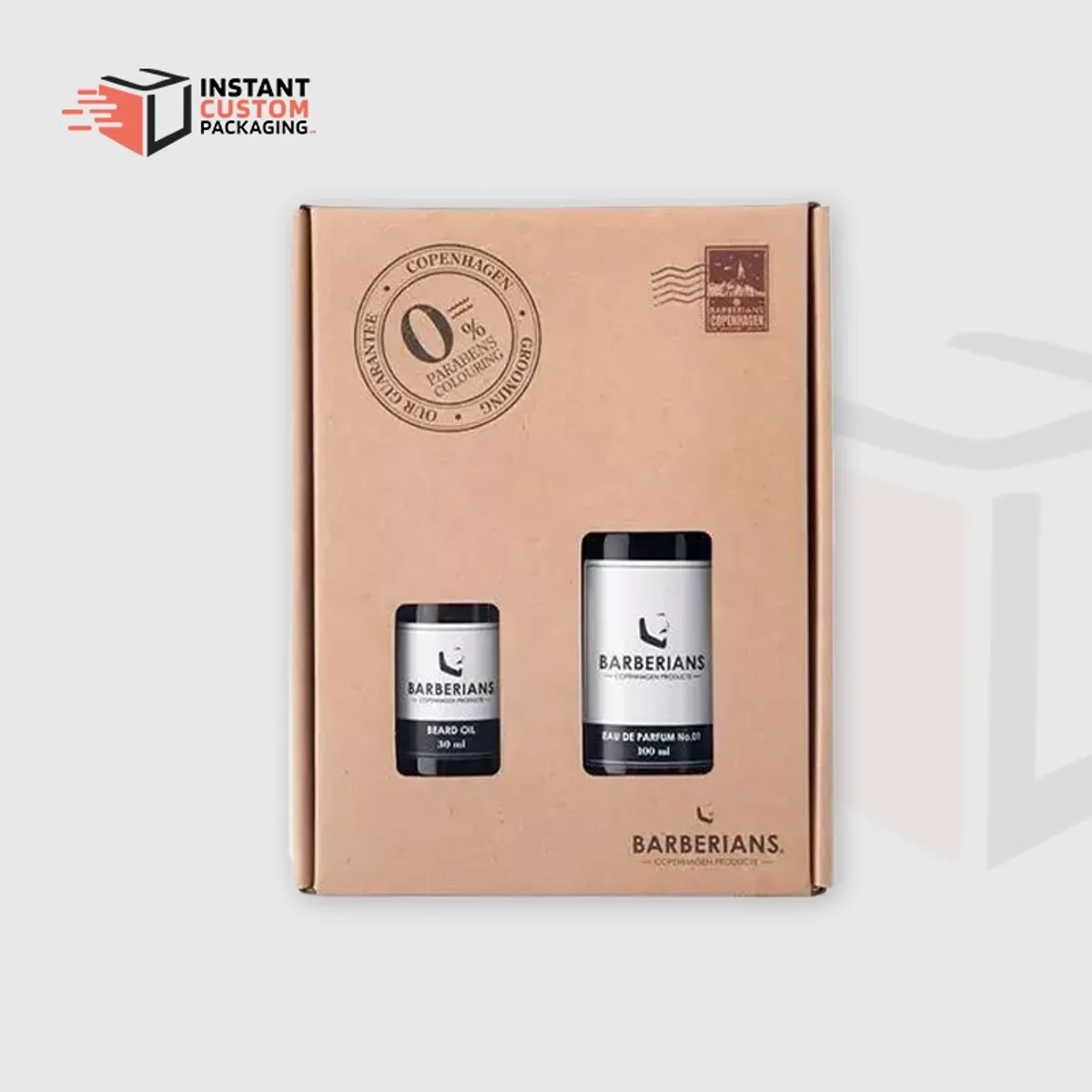 Custom Printed Beard Oil Packaging For Business
