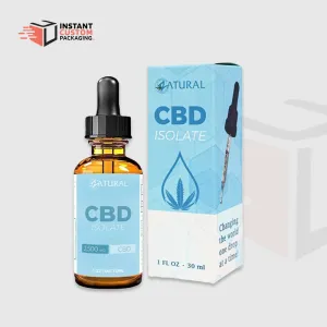Custom Printed Cbd Isolate Boxes For Brands