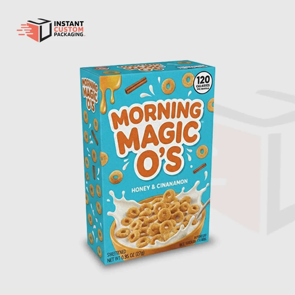 Custom Seal End Cereal Boxes Personalised Uk