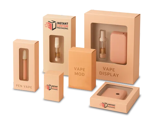 Custom Vape Boxes With Sleek Design