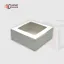 Custom White Bakery Boxes For Cupcakes And Cookies