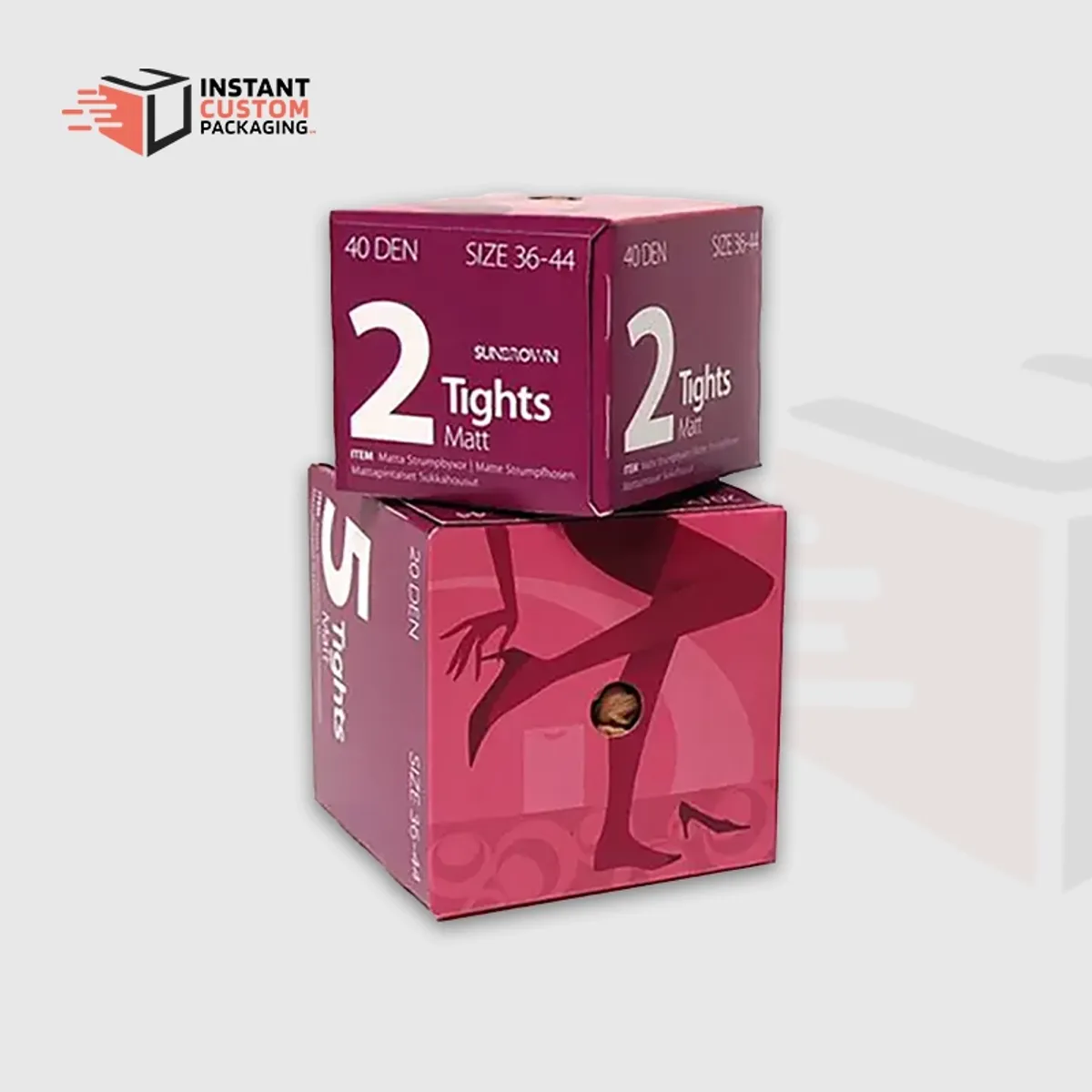 Customised Tights Boxes With Logo And Unique Designs