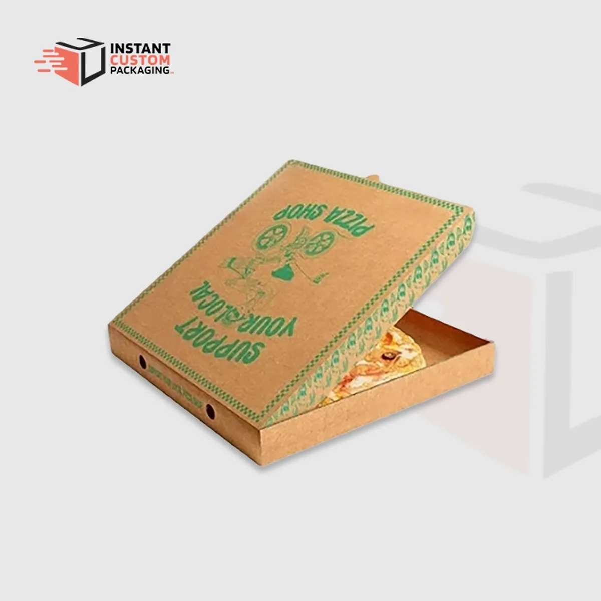 Durable Custom Disposable Pizza Boxes For Takeaway