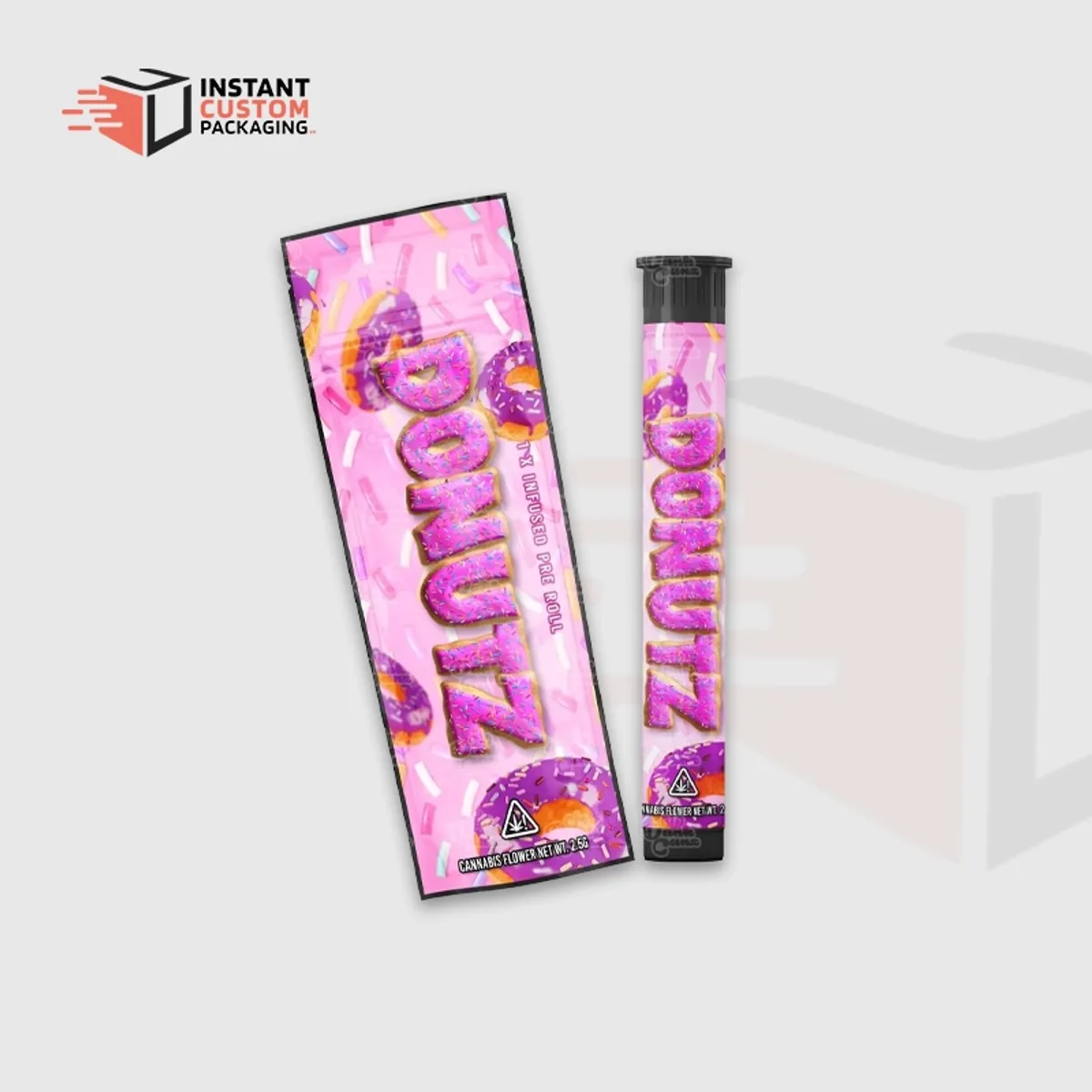Durable Pre Roll Mylar Bags For Herbs