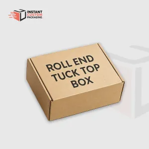 Durable Roll End Tuck Top Boxes For Shipping