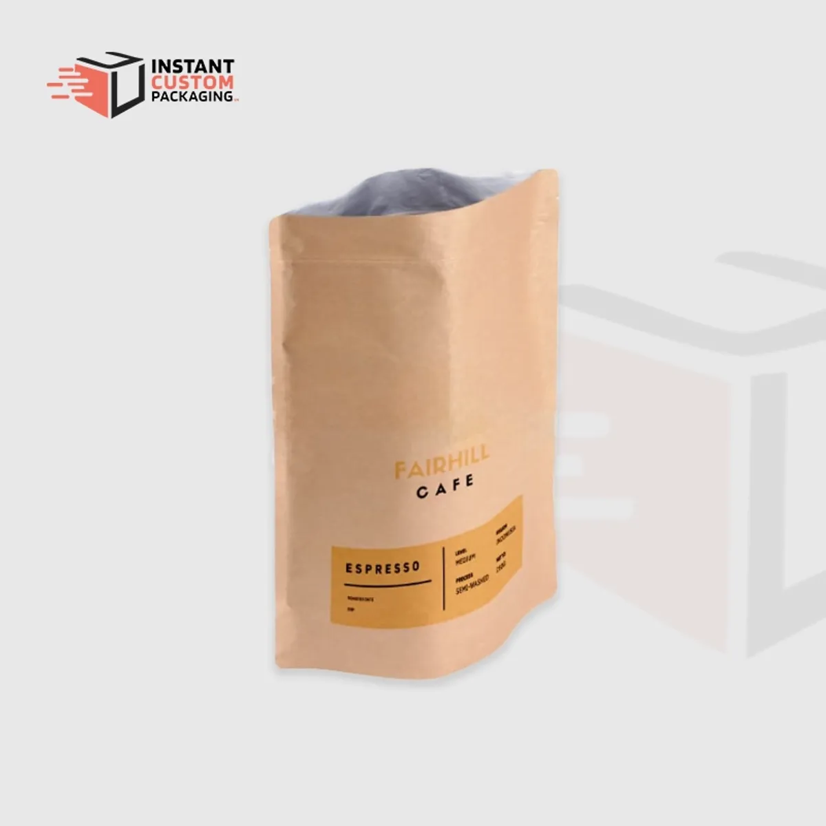 Durable Stand Up Mylar Pouches For Food Storage