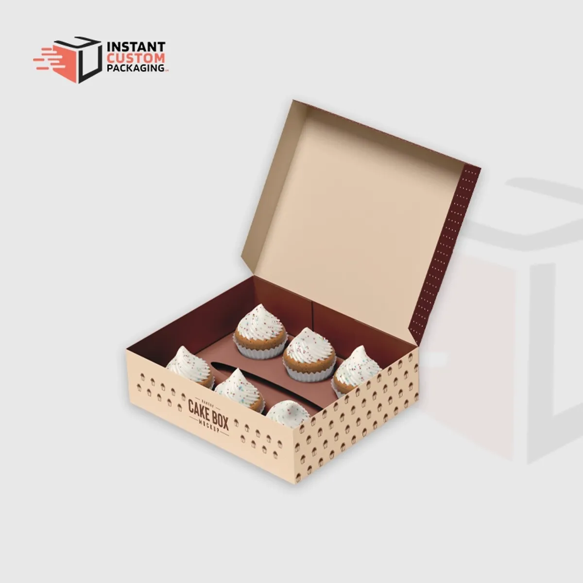Eco Friendly Brown Bakery Boxes Wholesale
