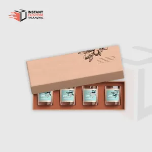 Eco Friendly Candle Box With Insert Wholesale Supplier