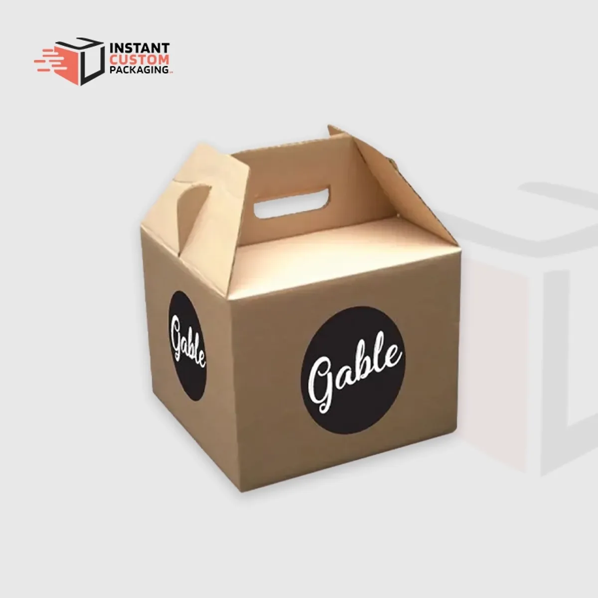 Eco Friendly Corrugated Gable Boxes Wholesale Supplier