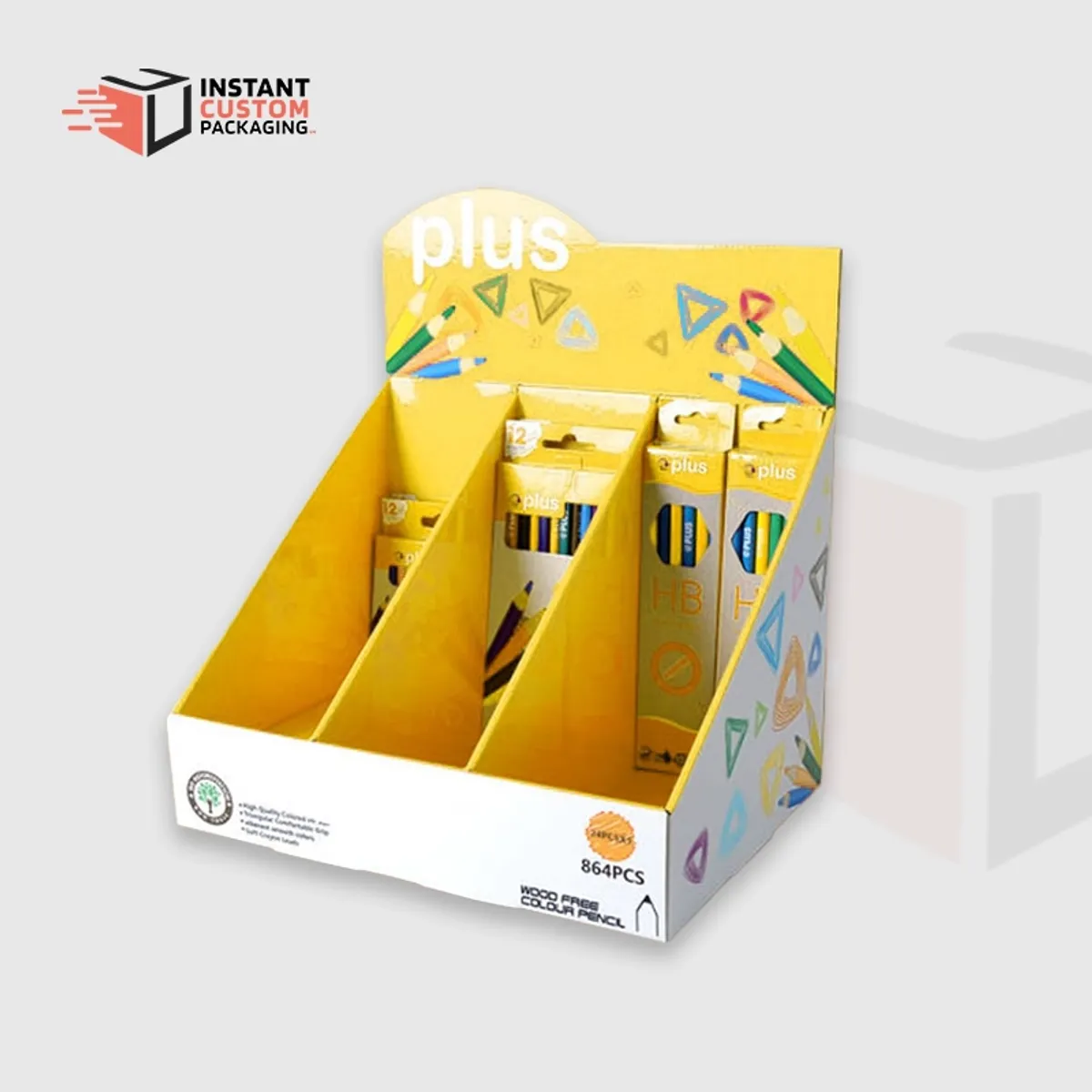 Eco Friendly Counter Display Boxes Wholesale Supplier