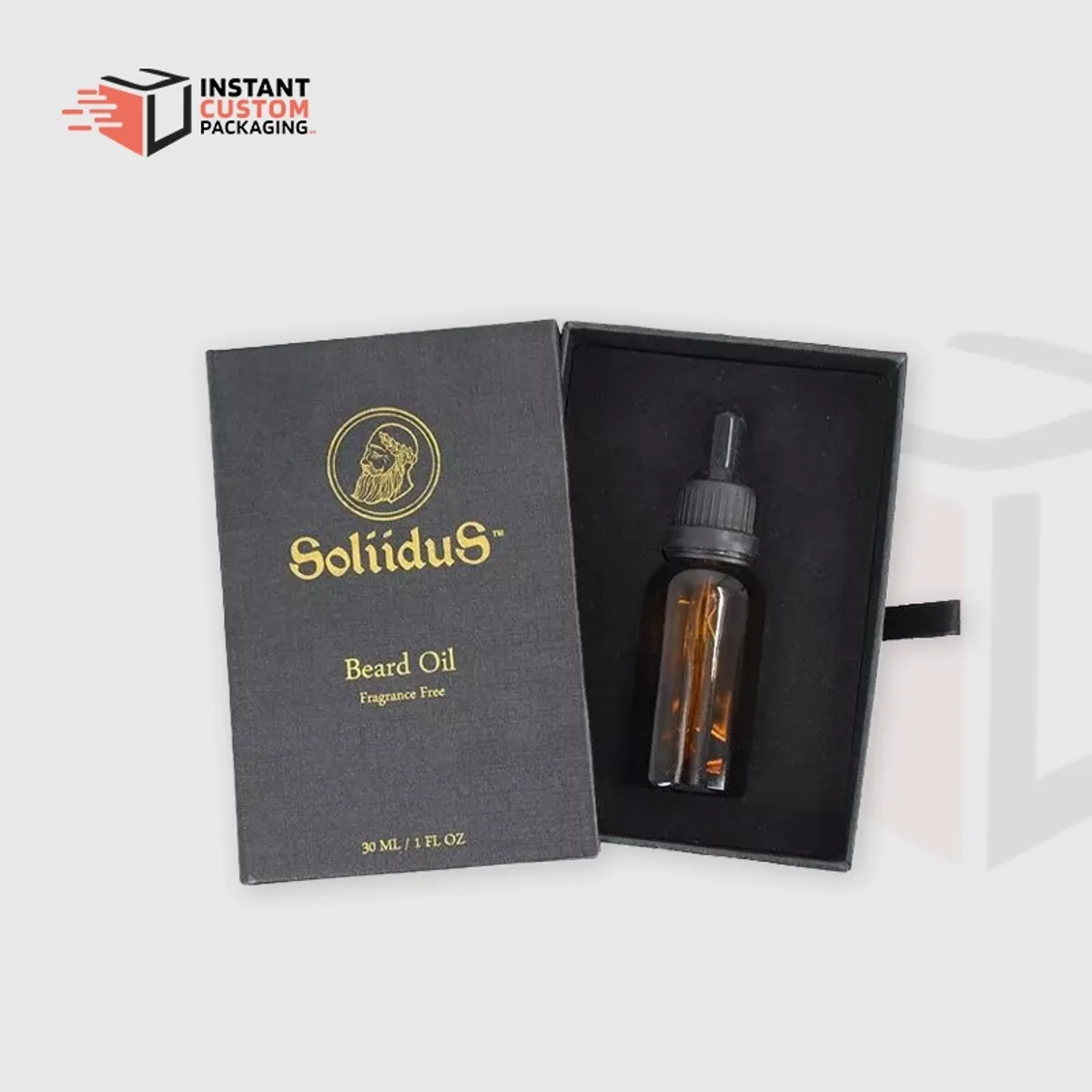 Eco Friendly Custom Beard Oil Packaging Wholesale