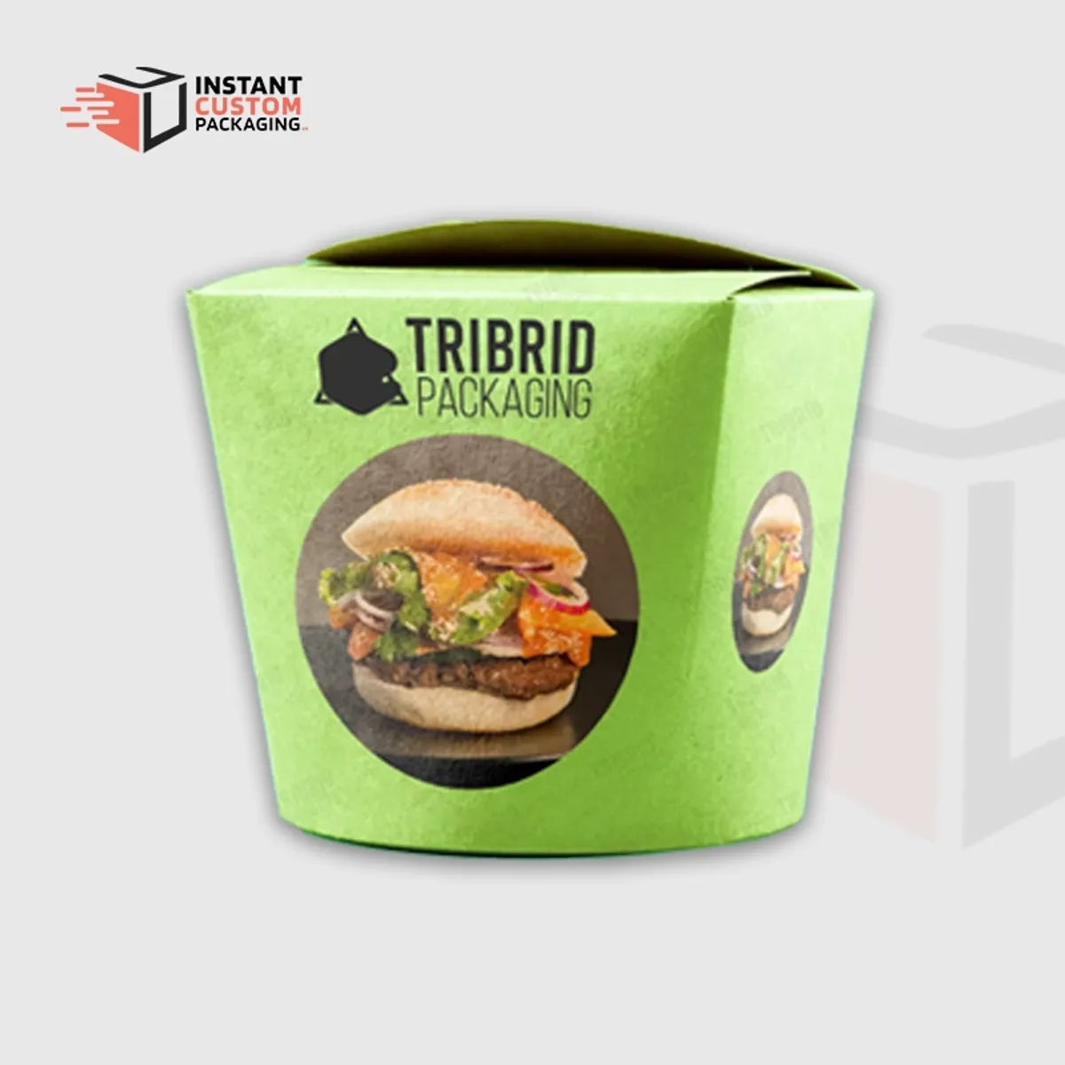 Eco Friendly Custom Burger Boxes Wholesale
