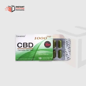 Eco Friendly Custom Cbd Supplement Boxes Wholesale Supplier