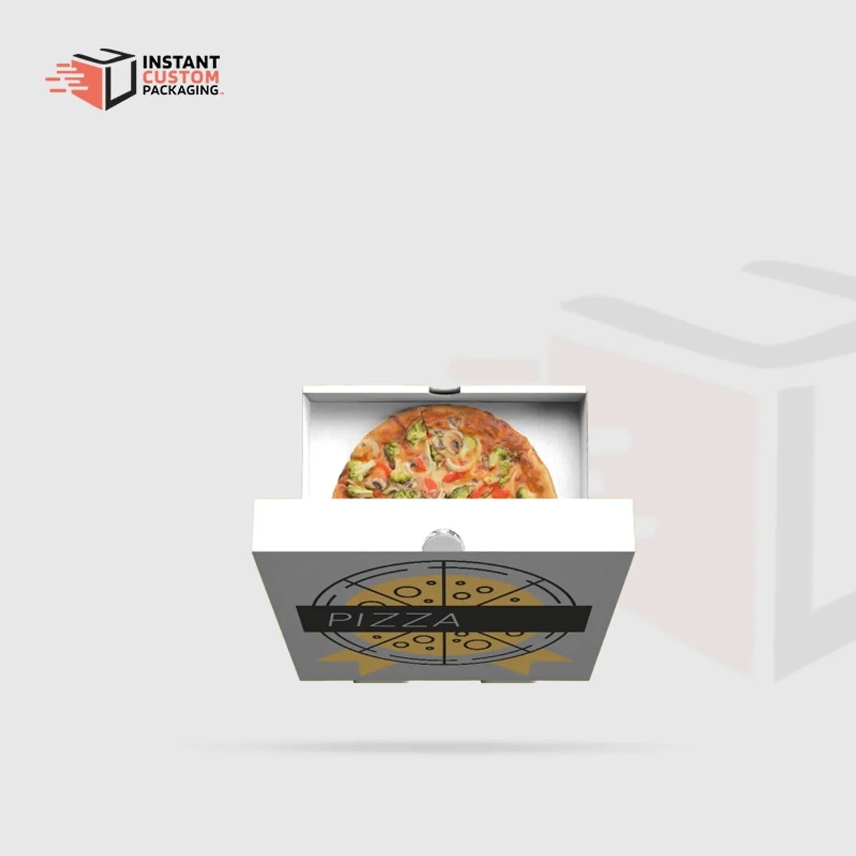 Eco Friendly Custom Michigan Style Pizza Boxes Wholesale