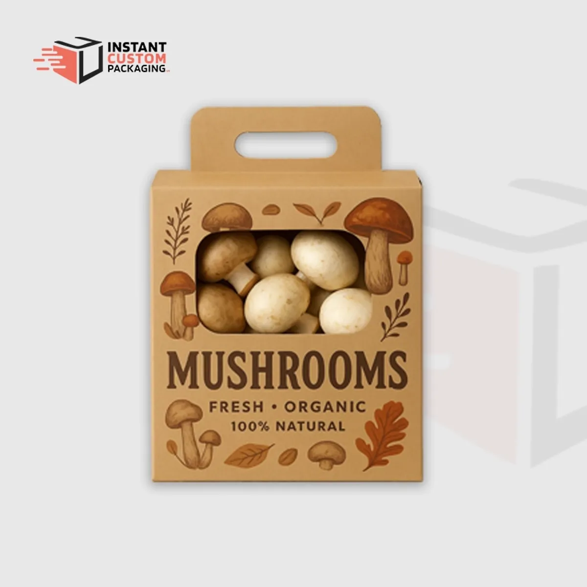 Eco Friendly Custom Mushroom Boxes Wholesale Supplier
