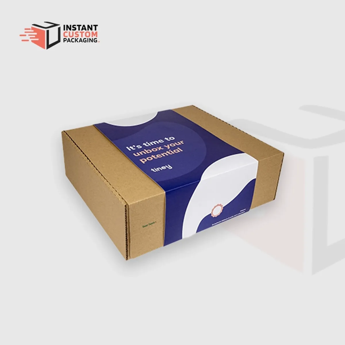 Eco Friendly Custom Roll End Mailer Boxes Wholesale