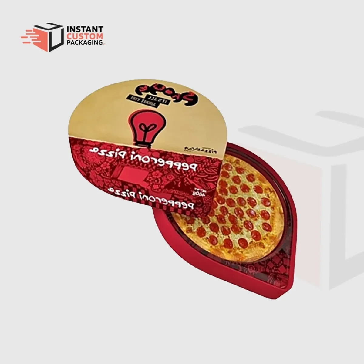 Eco Friendly Custom Unique Shaped Pizza Boxes Wholesale