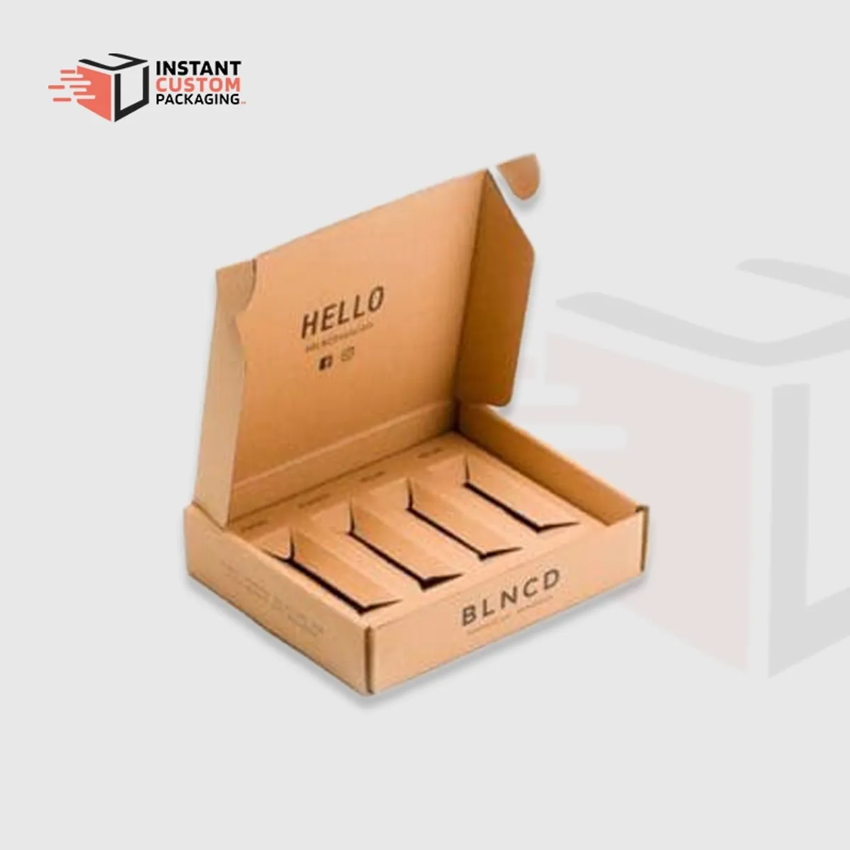 Eco Friendly Die Cut Mailer Boxes Wholesale
